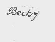 BECKY