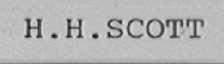 H.H.SCOTT