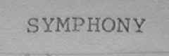 SYMPHONY