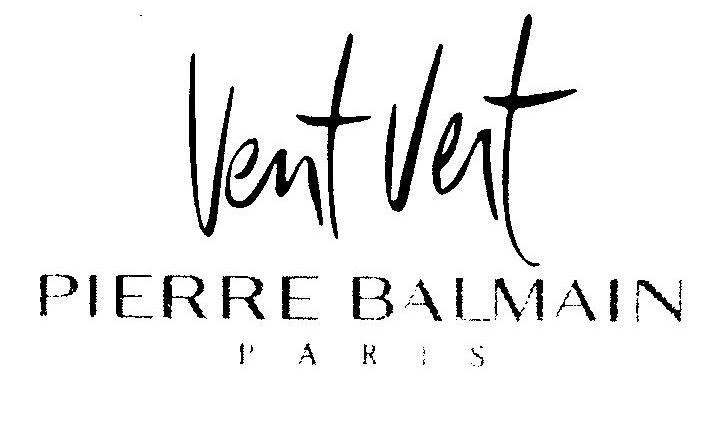 VENT VERT PIERRE BALMAIN