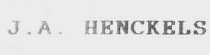 J.A. HENCKELS