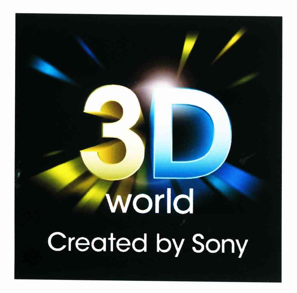 3D WORLD CREATED BY SONY:申
