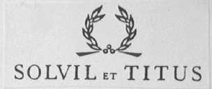 SOLVIL ET TITUS