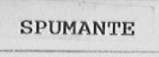 SPUMANTE