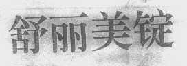 舒丽美锭