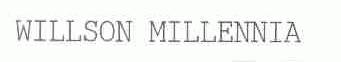 WILLSON MILLENNIA