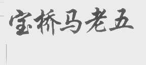 宝桥马老五