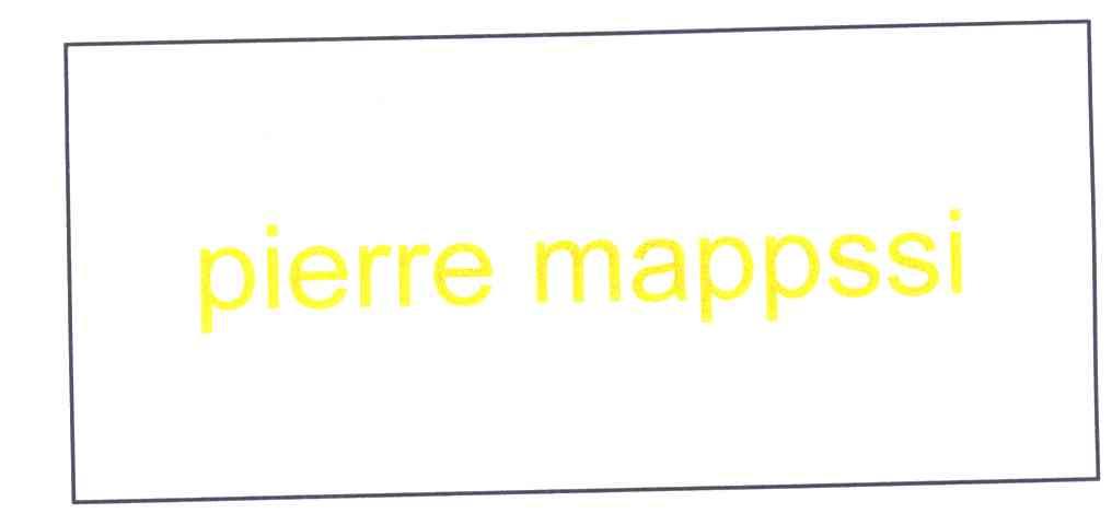 PIERRE MAPPSSI