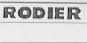 RODIER
