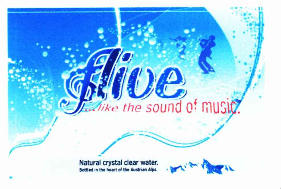 LIVE LIKE THE SOUND OF  MUSIC.NATURAL CRYSTAL CLEAR WATER. BOTTLED IN THE HEART OF THE AUSTRIAN ALPS.