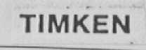 TIMKEN