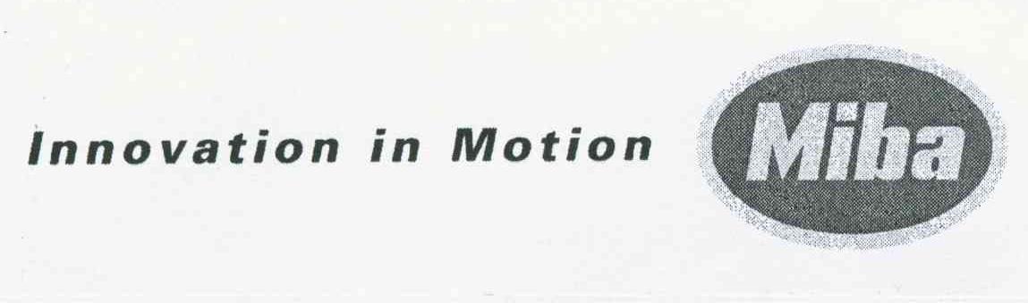 INNOVATION IN MOTION MIBA