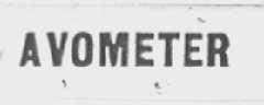 AVOMETER