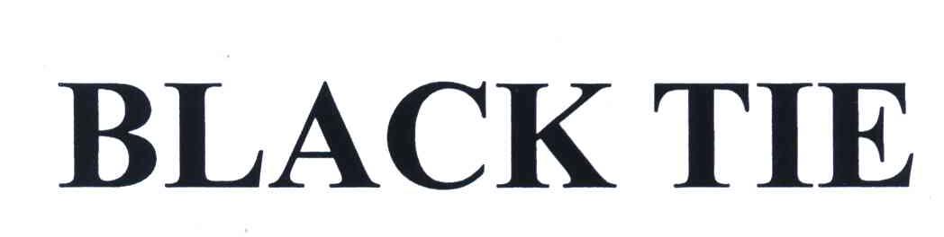 BLACK TIE