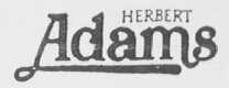 HERBERT ADAMS    ADAMS