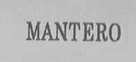 MANTERO