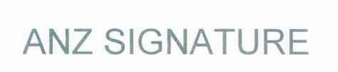 ANZ SIGNATURE