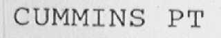 CUMMINS PT