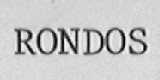 RONDOS
