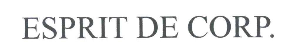 ESPRIT DE CORP