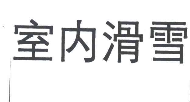 室内滑雪