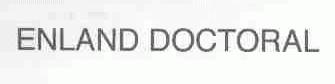 ENLAND DOCTORAL
