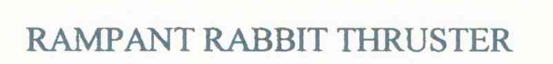 RAMPANT RABBIT THRUSTER