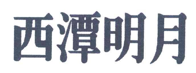 西潭明月