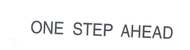 ONE STEP AHEAD