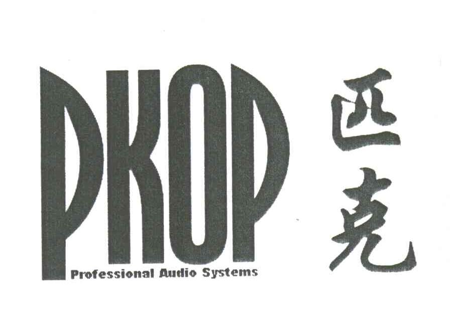 匹克;PKOP PROFESIONAL AUDIO SYSTEMS