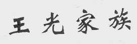 王光家族