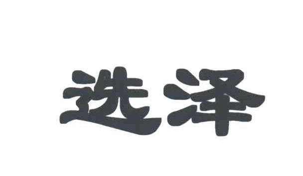 选泽