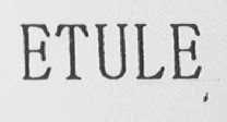 ETULE