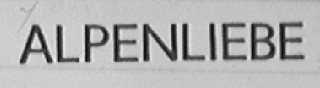 ALPENLIEBE