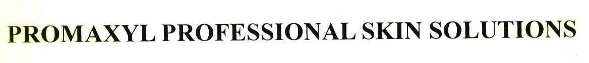 PROMAXYL PROFESSIONAL SKIN SOLUTIONS