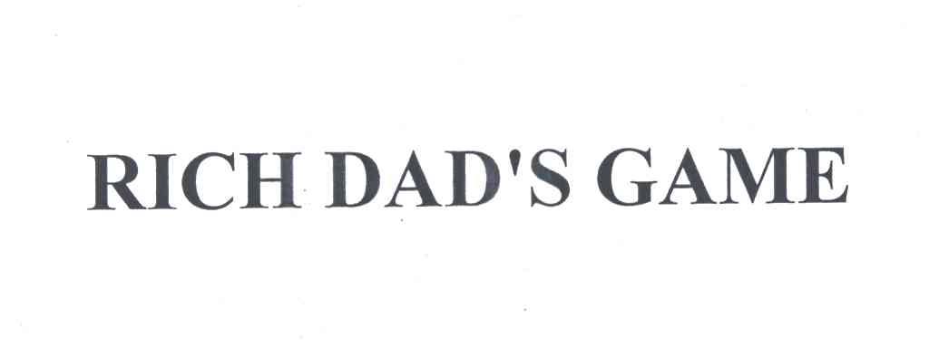 RICH DADS GAME