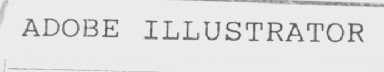 ADOBE ILLUSTRATOR