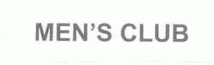 MEN'S CLUB