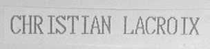 CHRISTIAN LACROIX