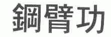 钢臂功