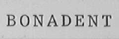 BONADENT