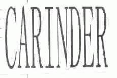 CARINDER