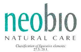 NEOBIO NATURAL CARE;NEOBIO NATURAL CARE;NEOBIO;NATURAL CARE