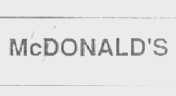 MCDONALD'S