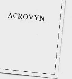 ACROVYN