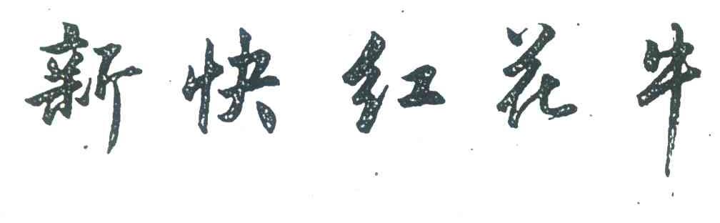 新快红花牛