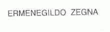 ERMENEGILDO ZEGNA