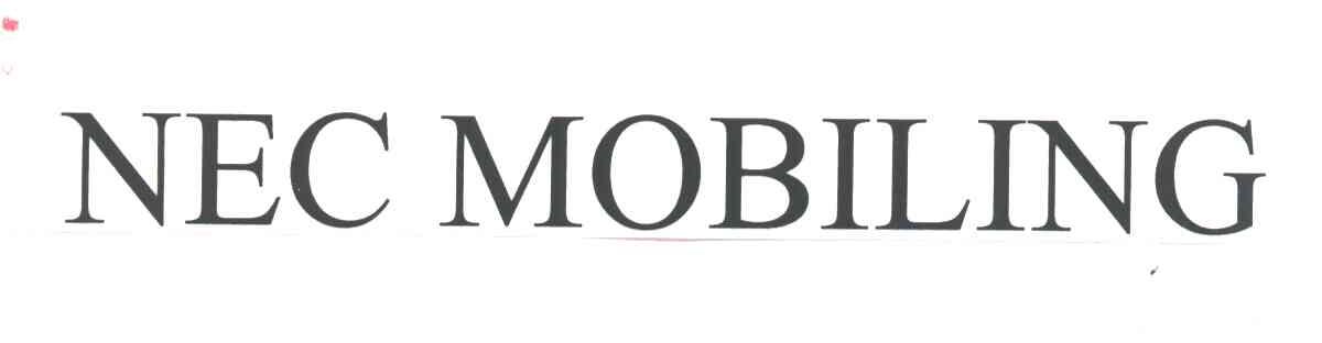 NEC MOBILING