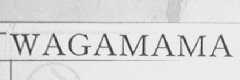WAGAMAMA