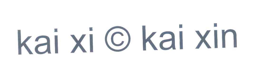 KAI XI C KAIXIN
